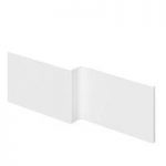 L Shaped Shower Bath Front Panel – 1500mm – Acrylic – White