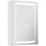 Novus Bathroom Mirror Cabinet With Lights – Diffused LEDs – Dual Lit