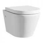 Harrison Rimless Wall Hung Toilet – Soft Close Seat – Contemporary – Round