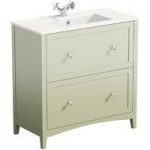 Camberley Vanity Unit – 600mm – Sage – Floor Standing – Traditional – The Bath Co