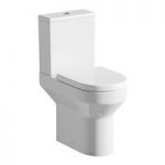 Oakley Heightened Close Coupled Toilet – Soft Close Seat – White – Ceramic