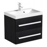 Vanity Unit With Basin – Wall Hung – 600mm – Essen Finish – Contemporary – Arden