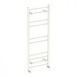 Heated Towel Rail – White – 1200 x 500mm – Steel – Contemporary – Clarity
