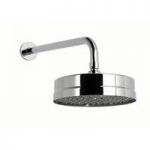 Camberley Round Shower Head – Traditional – Includes Curved Wall Arm – The Bath Co