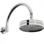 Camberley Shower Head – 200mm – Includes Wall Arm – Traditional – The Bath Co