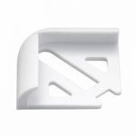 Tile Trim Corners – PVC – White – Pack Of 2 – Durable Design