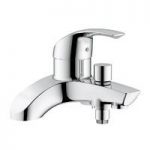 Grohe – Eurosmart Bath Shower Mixer Tap – Chrome – Brass – Scratch Resistant – Contemporary