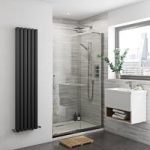 Glaser Frameless 1200mm Sliding Shower Door – Easy Clean – Right Hand