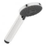 Chrome Round Hand Shower – 3 Function – Easy Clean – Contemporary – Splash