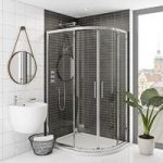Rand Offset Quadrant Shower Enclosure 900 x 760mm – Easy Clean – 8mm