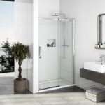 Elite Sliding Shower Door – Frameless – 1200mm – 8mm Glass – Mode