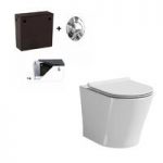 Arte Back To Wall Toilet & Concealed Cistern – Slimline Seat