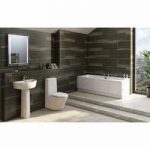 Arte Double Ended Bath Suite – 1800 x 800mm – White – Contemporary
