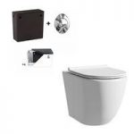 Harrison Back To Wall Toilet – Concealed Cistern – Slimline Seat – White