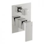 Square Shower Valve – Wall Mounted Manual Mixer – With Diverter – Langdale
