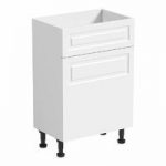 Fitted Bathroom Furniture – Back to Wall Unit – White – Florence