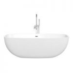 Mode Ellis Freestanding Bath 1800 x 870mm – White – Contemporary – Acrylic