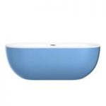 Mode Ellis Coloured Freestanding Bath – Lagoon Blue – 1700 x 780 – Acrylic
