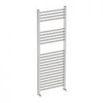 Eden Heated Towel Rail – Round – 1200 x 490 – Chrome – Steel – Contemporary