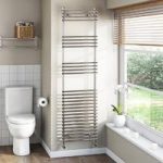 Heated Towel Rail – 1650 x 450mm – Chrome – Contemporary – Straight