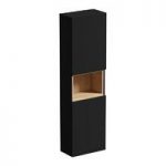 Floor Standing Cabinet – Anthracite & Oak – Contemporary – Tate – Mode
