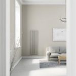 Tune Single Vertical Radiator – 1800 x 490 – Soft White – Modern Design
