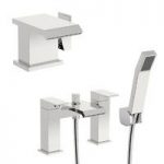 Aurora Basin & Bath Shower Mixer Pack – Block Design – Contemporary – Mode