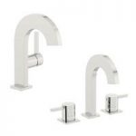 Albertis Basin & Bath Mixer Tap – Curved Spout – Contemporary – Mode