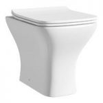 Square Back To Wall Toilet – With Slimline Soft Close Seat – Contemporary – Compact