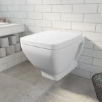 Verso Wall Hung Toilet – Soft Close Seat – Square Design – Contemporary – Mode