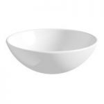White Counter Top Basin – Round – Glazed Ceramic – Tahoe