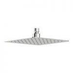 Mode Renzo Shower Head 200mm – Slim Square Design – Stainless Steel