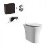 Hardy Back To Wall Toilet – Concealed Cistern – Slimline Seat – White