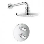 Grohe – Grohtherm 1000 Shower Set & Wall Arm – Thermostatic – Concealed – Chrome