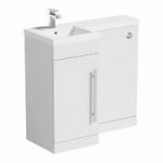 Combination Unit – White – With Basin Vanity – Concealed Cistern – Left Handed – Myspace