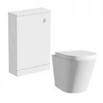 Arte Back To Wall Toilet – soft Close Seat – With White Unit – Contemporary – Mode