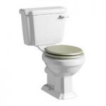 The Bath Co. Dulwich Close Coupled Toilet – Traditional – Sage Soft Close Seat