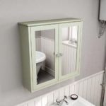 Camberley Mirror Cabinet – Wall Hung – Sage – 2 Door – Traditional – The Bath Co