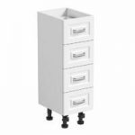 Fitted Bathroom Furniture – Multi Drawer Unit – White – Florence