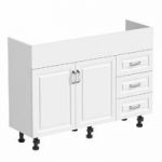 Fitted Bathroom Furniture – Storage Unit – White – 1050mm – Florence