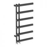 Meda Heated Towel Rail – 1000 x 500mm – Anthracite – Contemporary
