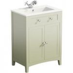 Camberley Vanity Unit – 800mm – Sage – Floor Standing – Traditional – The Bath Co