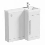 Combination Unit – White – With Basin Vanity – Concealed Cistern – Right Handed – Myspace