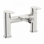 Eden Bath Mixer Tap – Waterfall – Curved Open Spout – Chrome Finish