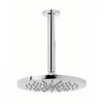 Round Shower Head – Contemporary – Includes Ceiling Arm – 200mm