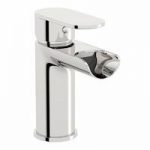 Eden Basin Mixer Tap – Waterfall – Curved Open Spout – Chrome Finish