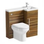 Combination Unit – Walnut – Includes Oakley Back To Wall Toilet – Right Handed – Myspace