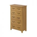 MFI – Rome Drawer Chest – Pine – 4 Drawers Over 3