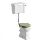 Camberley Low Level Toilet – Sage Seat – Traditional