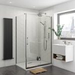 Levien Sliding Shower Enclosure – Easy Clean – 1200 x 800mm – Right Handed – Rectangular